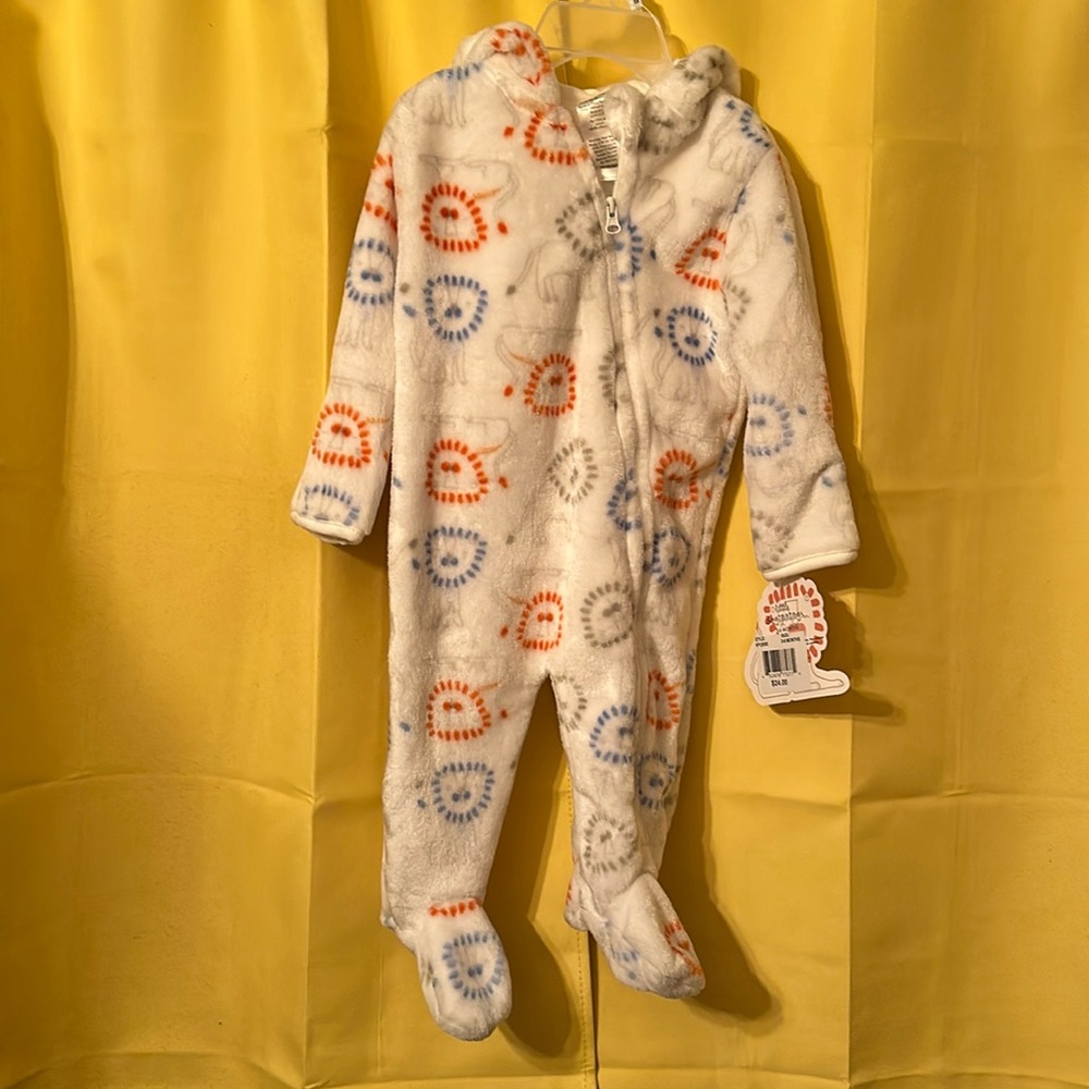 NWT little Beginnings hooded one piece